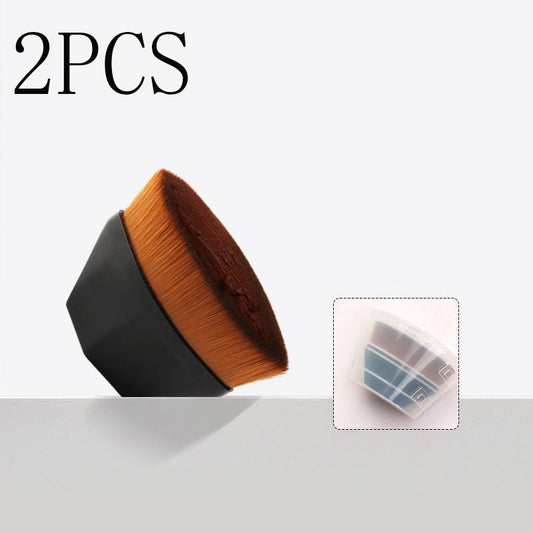 Foundation Brush BB Cream Makeup Brushes Loose Powder Brush Flat Kit - image 2