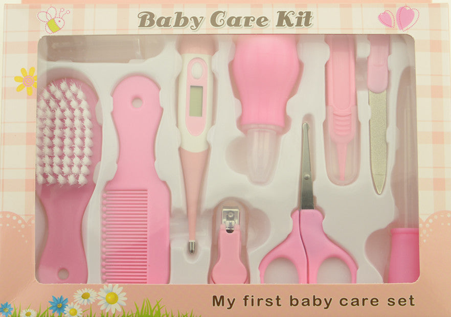 Maternal and Infant Thermometer Feeding Nasal Nasal Care 10 Piece Set Baby Manicure Clamp Nail Clipper Set - image 7
