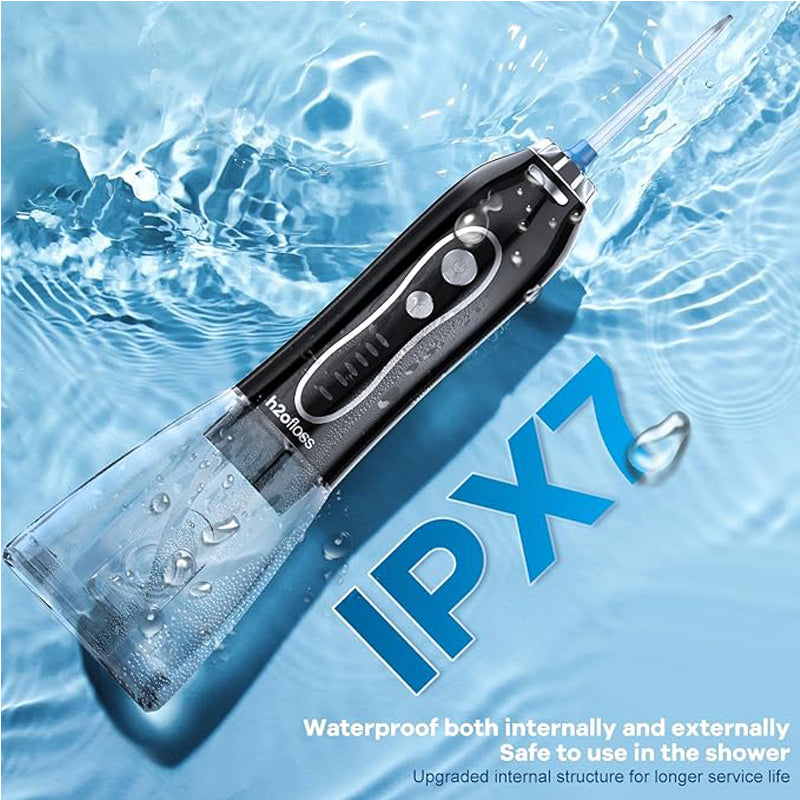 Water Dental Flosser Teeth Pick Portable Oral Irrigator With 5 Modes IPX7 - image 7
