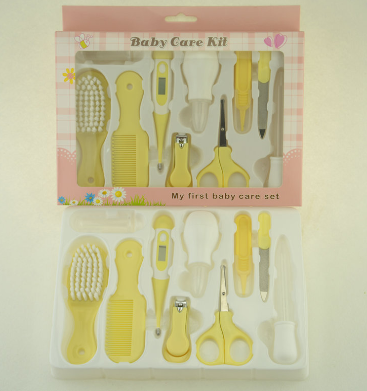 Maternal and Infant Thermometer Feeding Nasal Nasal Care 10 Piece Set Baby Manicure Clamp Nail Clipper Set - image 9