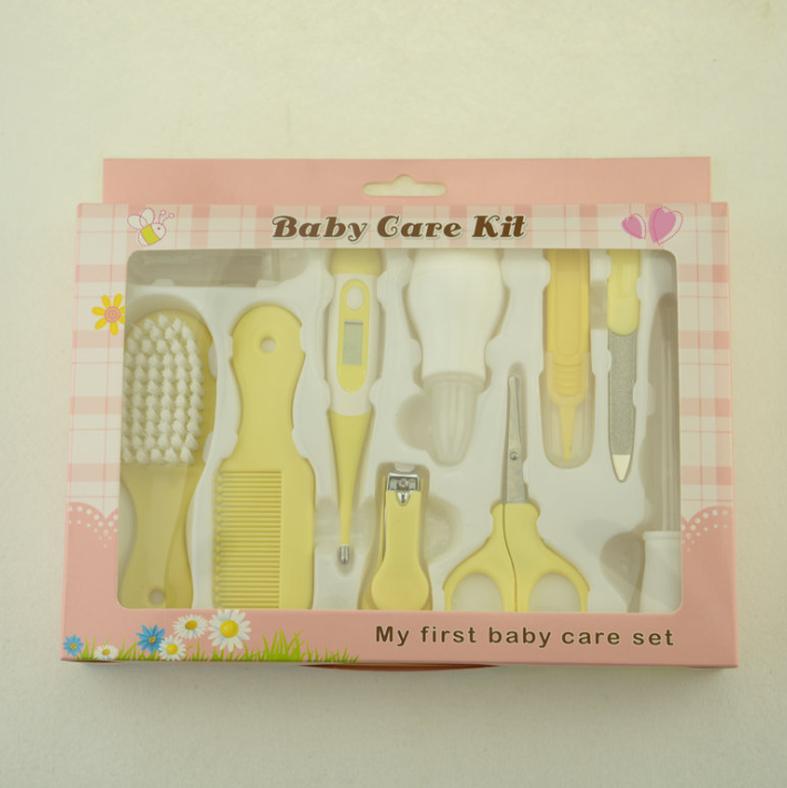 Maternal and Infant Thermometer Feeding Nasal Nasal Care 10 Piece Set Baby Manicure Clamp Nail Clipper Set - image 6