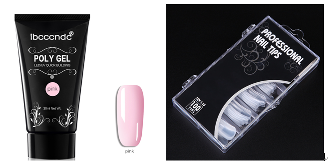Painless And Rapid Extension Of Crystal Glue100-piece Boxed With Scaled Nail Crystal - image 4