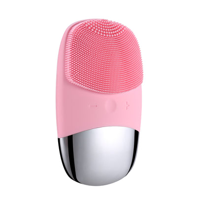 Mini Silicone Electric Face Cleansing Brush Electric Facial Cleanser Facial Cleansing Brush Skin Massager Skin Care Tool - image 3