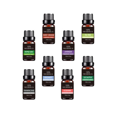 Organic Essential Oils Set Top Sale  Natural Therapeutic Grade Aromatherapy Oil Gift Kit For Diffuse