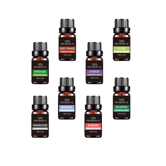 Organic Essential Oils Set Top Sale  Natural Therapeutic Grade Aromatherapy Oil Gift Kit For Diffuse