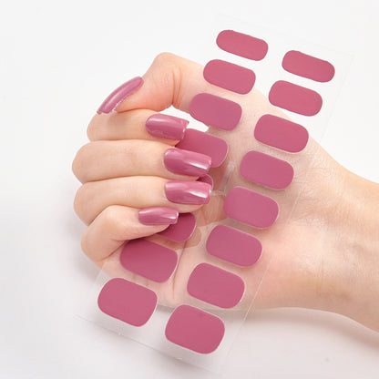 Pure Color 16 Nail Stickers - image 6