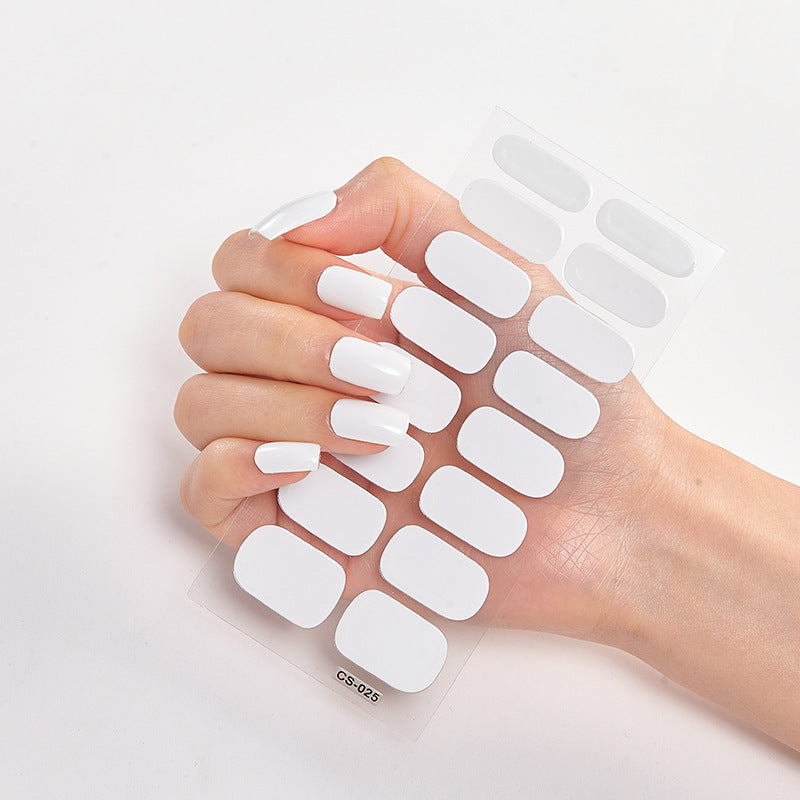Pure Color 16 Nail Stickers - image 8