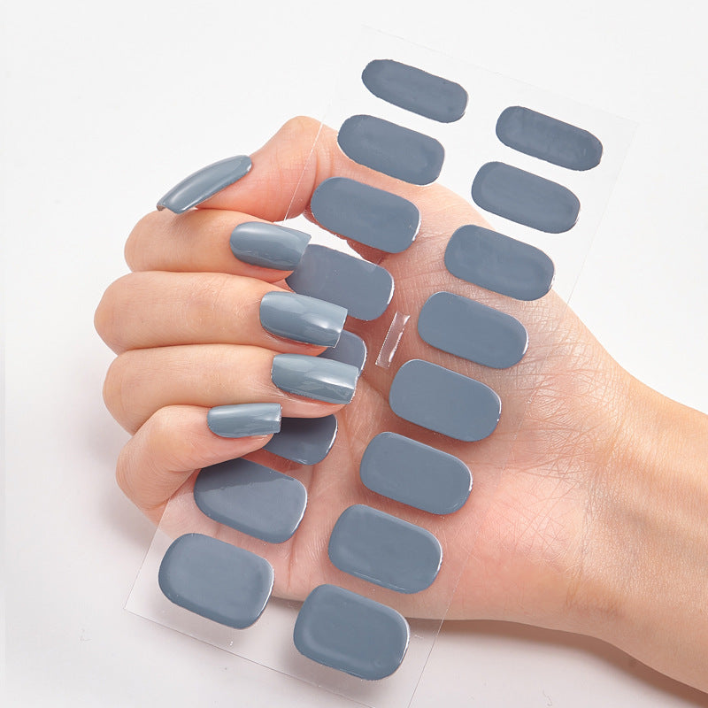 Pure Color 16 Nail Stickers - image 4