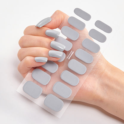 Pure Color 16 Nail Stickers - image 5