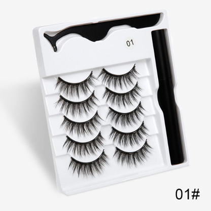A Pair Of False Eyelashes With Magnets In Fashion - image 10