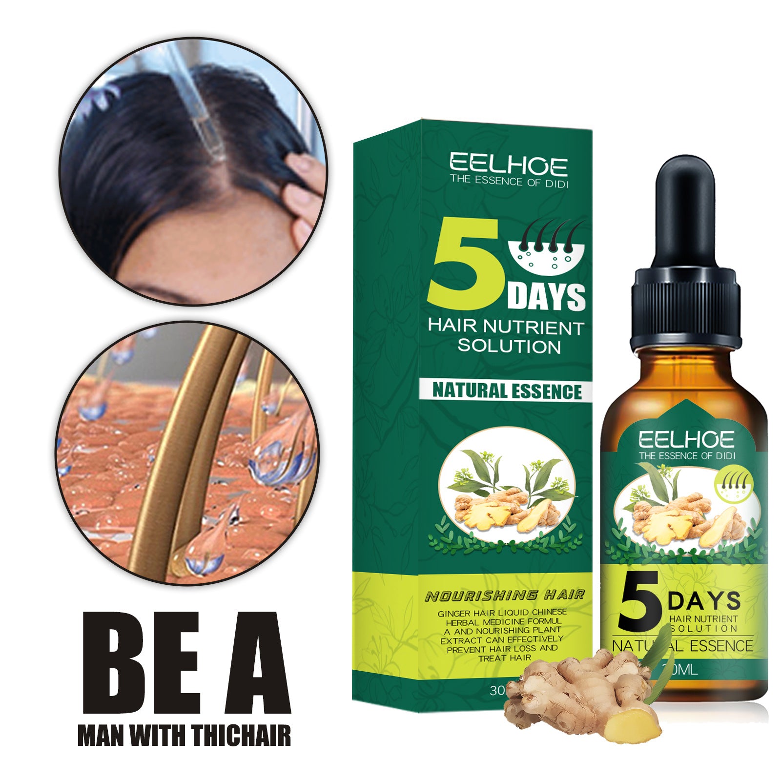 Eelhoe Ginger Hair Essential Oil. Eelhoe Ginger Hair Essential Oil - image 6