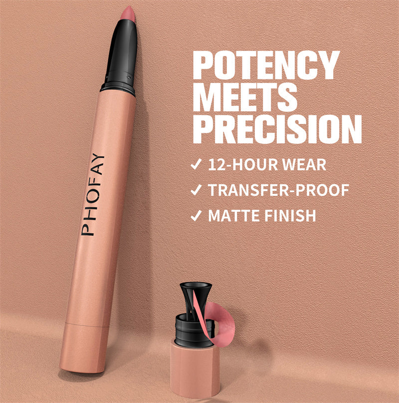 PHOFAY MATTE LIP LINER LIPSTICK PEN - image 8