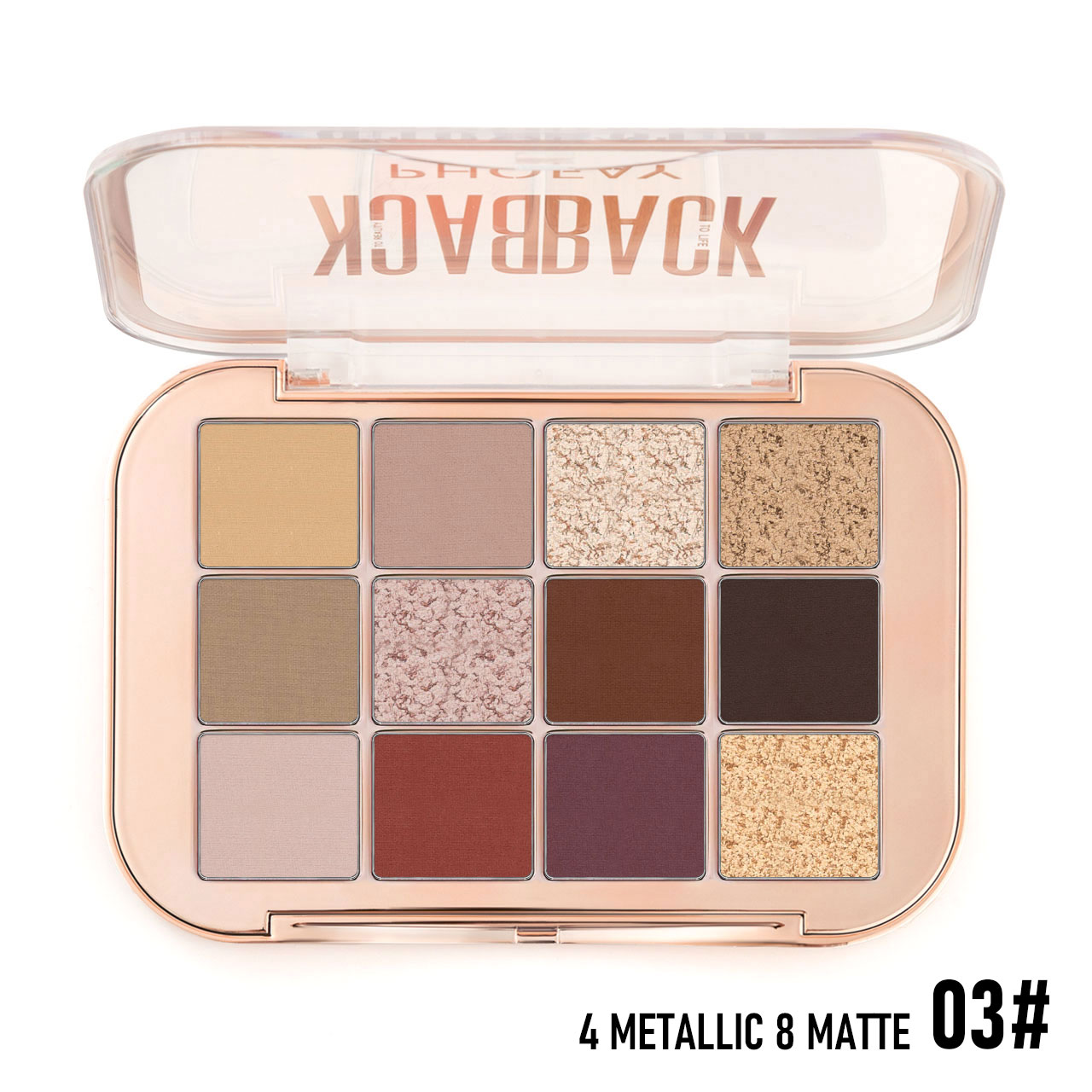 PHOFAY 12 Color Eyeshadow Palette - image 8