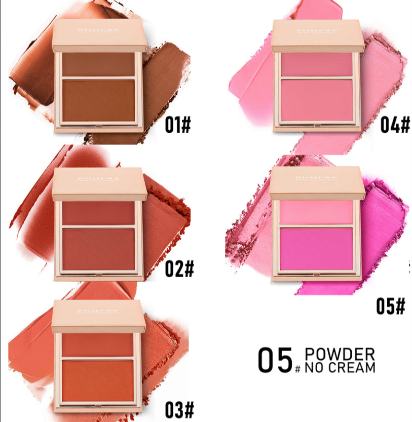 PHOFAY Double-Take Cream & Powder Blush Duo - image 9