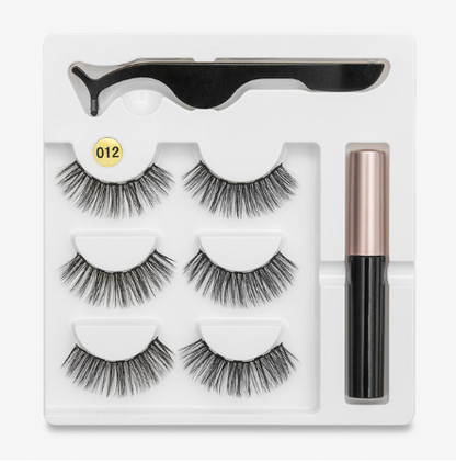 A Pair Of False Eyelashes With Magnets In Fashion - image 8