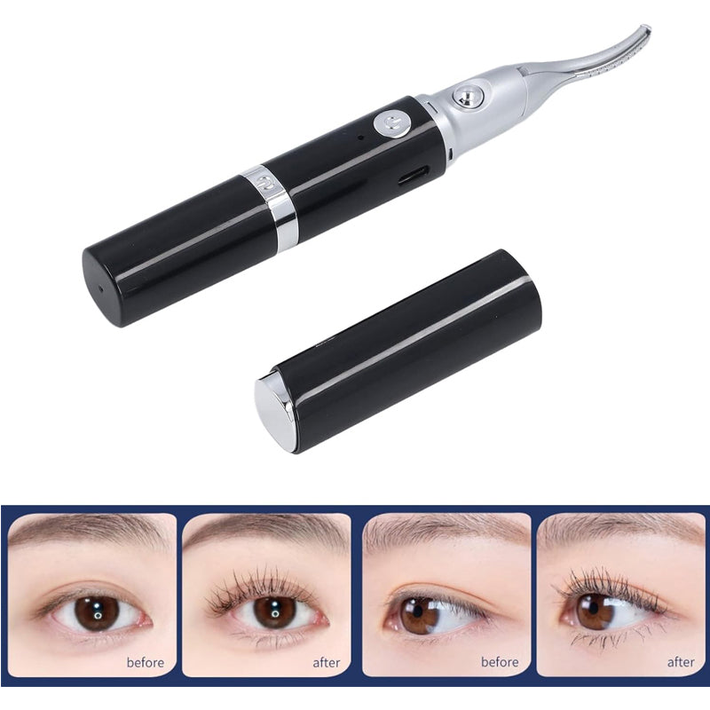 2in1 Electric Eyelash Curling And Curling Device,Electric Heated Eyelash Curler, Eyebrow Trimmer , P