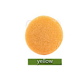 Konjac Sponge For Washing Face Round Konjac Konnyaku Sponge Facial Cleansing Exfoliator Bathing Puff Face Wash Puff - image 3