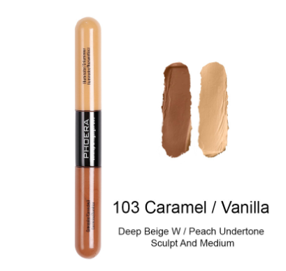 Double Heads Are Suitable For Any Skin Type Natural Color Brightening Liquid Concealer - image 2