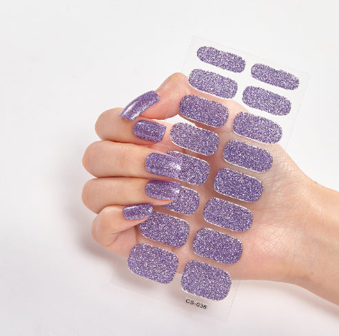 Pure Color 16 Nail Stickers - image 7