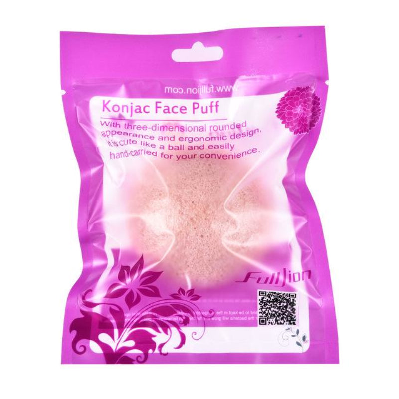 Konjac Sponge For Washing Face Round Konjac Konnyaku Sponge Facial Cleansing Exfoliator Bathing Puff Face Wash Puff - image 7