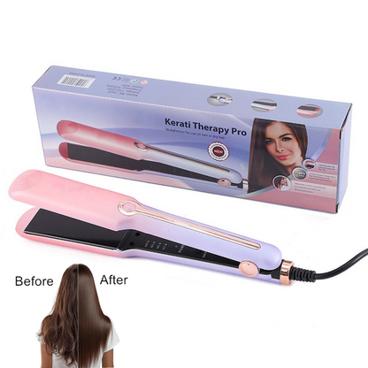 Hair Straightener Curler 3in1 Salon Styling Negative Ceramic Flat Iron Hairstyling - image 3
