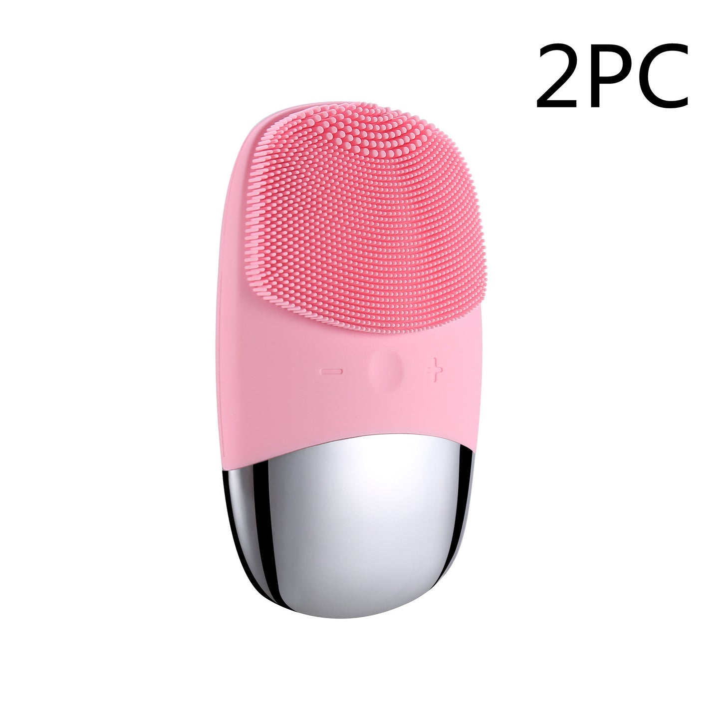 Mini Silicone Electric Face Cleansing Brush Electric Facial Cleanser Facial Cleansing Brush Skin Massager Skin Care Tool - image 4