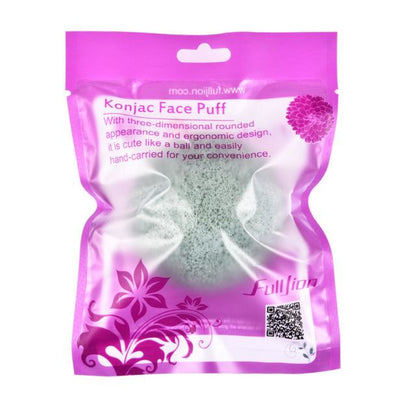 Konjac Sponge For Washing Face Round Konjac Konnyaku Sponge Facial Cleansing Exfoliator Bathing Puff Face Wash Puff - image 5