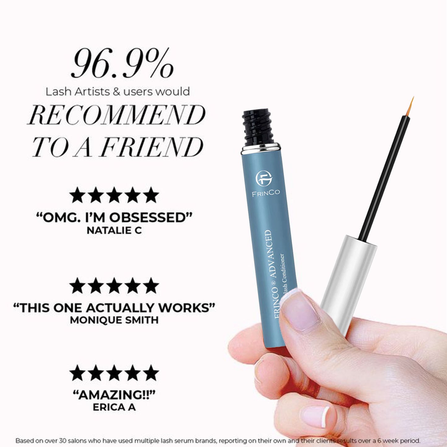 Advanced Eyelash Enhancing Serum, Eyelash Conditioner For Promoting Fuller & Thicker Looking Lashes, Eyelash And Brow Gr - image 8