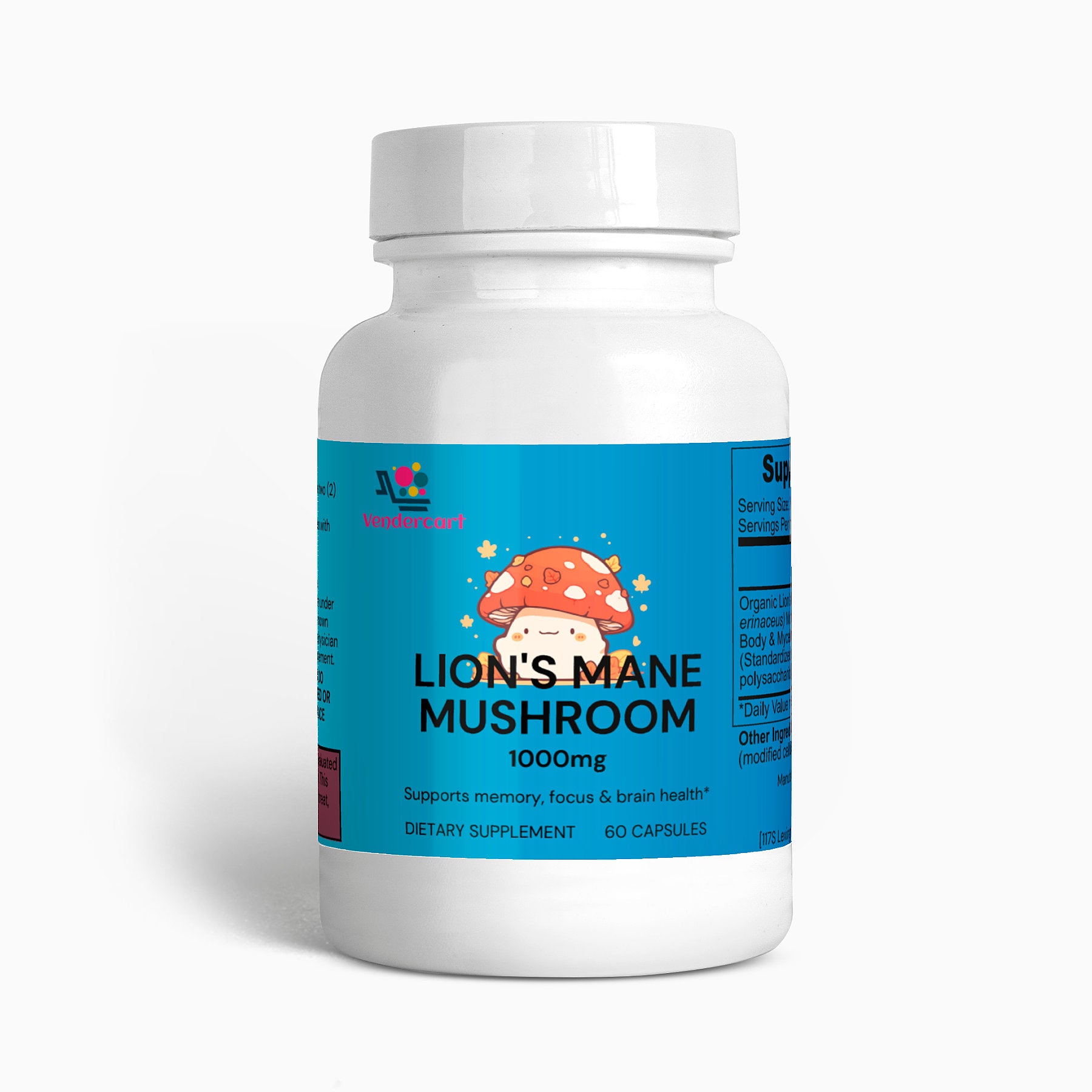 Lions Mane Mushroom Supplement Cognitive Support, Focus, Mood Boost, And Recovery For Athletes - image 6
