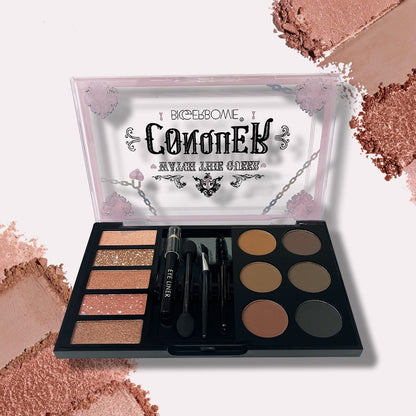 Eyebrow Enhancers Cream Powder Palette,Eyebrow Powder And Eyebrow Card - image 4
