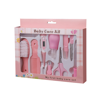 Maternal and Infant Thermometer Feeding Nasal Nasal Care 10 Piece Set Baby Manicure Clamp Nail Clipper Set - image 3