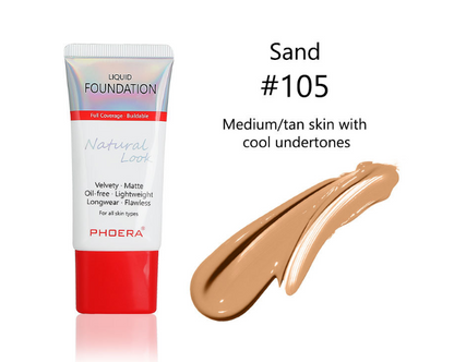 Matte, Silky, Tube Liquid Foundation, Ladies Products - image 4