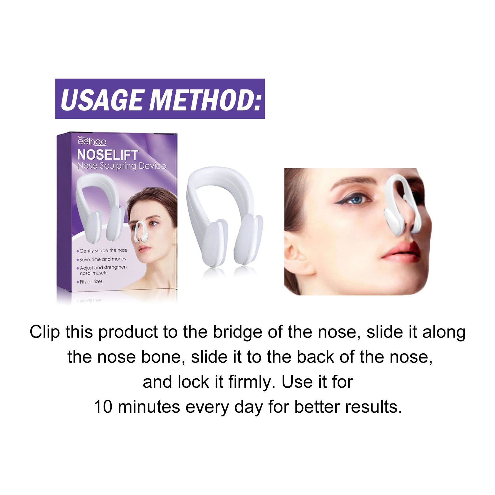 Eelhoe Nose Shaper Nose Shape Shaper Nose Shape Shaper Nose Shape Shaper Nose Shape Shaper - image 4