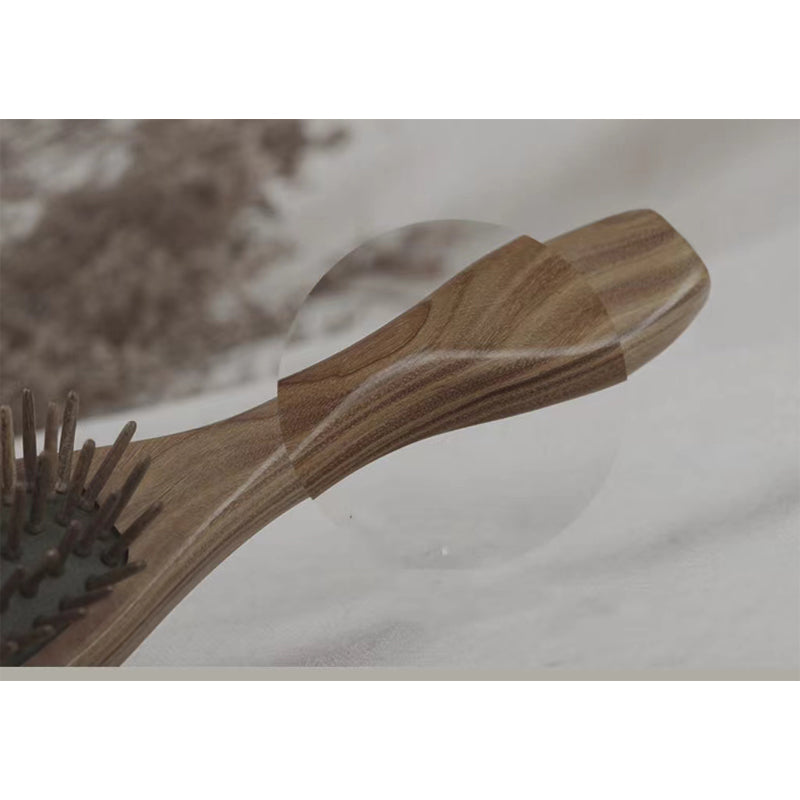 Natural Green Sandalwood Massage Comb, Hair Comb, Wooden Comb, Scalp Massager, Hair Growth Comb, Massage Comb - image 4