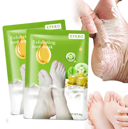 Exfoliating Foot Mask Foot SPA Pedicure Socks Removing Dead Skin Whitening Heels Feet Peeling Anti C
