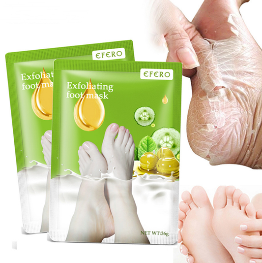Exfoliating Foot Mask Foot SPA Pedicure Socks Removing Dead Skin Whitening Heels Feet Peeling Anti C