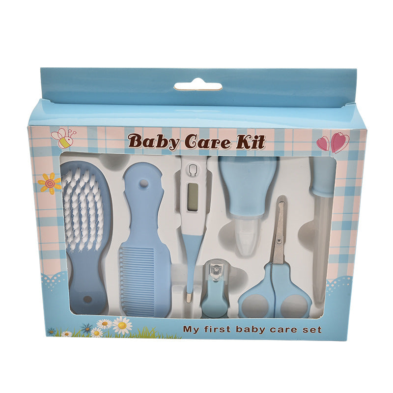Maternal and Infant Thermometer Feeding Nasal Nasal Care 10 Piece Set Baby Manicure Clamp Nail Clipper Set - image 10