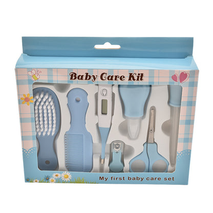 Maternal and Infant Thermometer Feeding Nasal Nasal Care 10 Piece Set Baby Manicure Clamp Nail Clipper Set - image 10