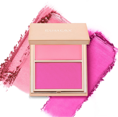 PHOFAY Double-Take Cream & Powder Blush Duo - image 6