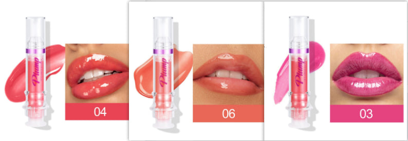 New Tube Lip Rich Lip Color Slightly Spicy Lip Honey Lip Glass Mirror Face Lip Mirror Liquid Lipstick - image 4