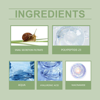 West&Month Snail Peptide Hyaluronic Acid Firming Serum Moisturizes And Tights Skin, Firming And Smoothing Skin Lines - image 7