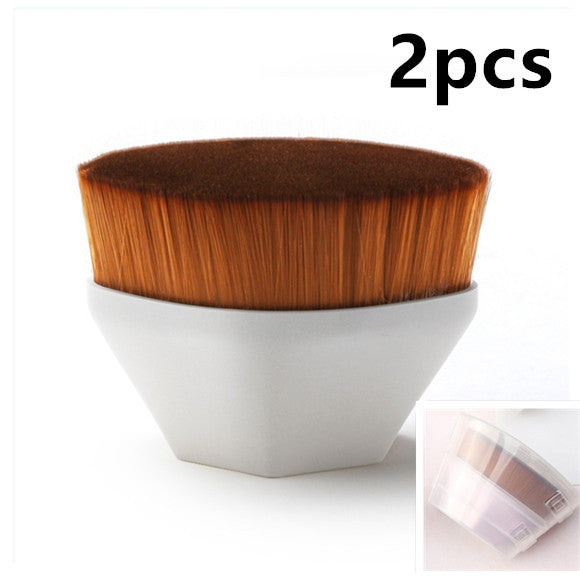 Foundation Brush BB Cream Makeup Brushes Loose Powder Brush Flat Kit - image 9