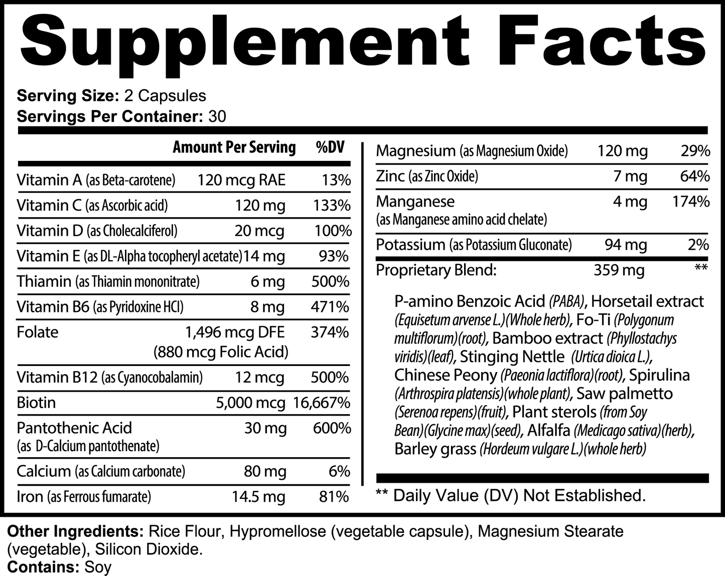 HAIR, SKIN, NAILS SUPPLEMENTS - image 4