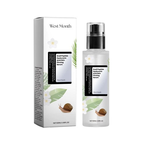 West&Month Snail Peptide Hyaluronic Acid Firming Serum Moisturizes And Tights Skin, Firming And Smoo