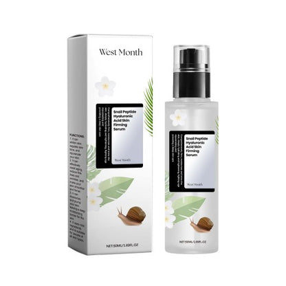 West&Month Snail Peptide Hyaluronic Acid Firming Serum Moisturizes And Tights Skin, Firming And Smoo