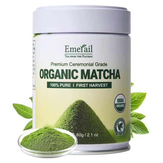 Matcha--Ceremonial Grade Organic Matcha Green Tea Powder,Premium First Harvest Unsweetened,1 0 0 Pur