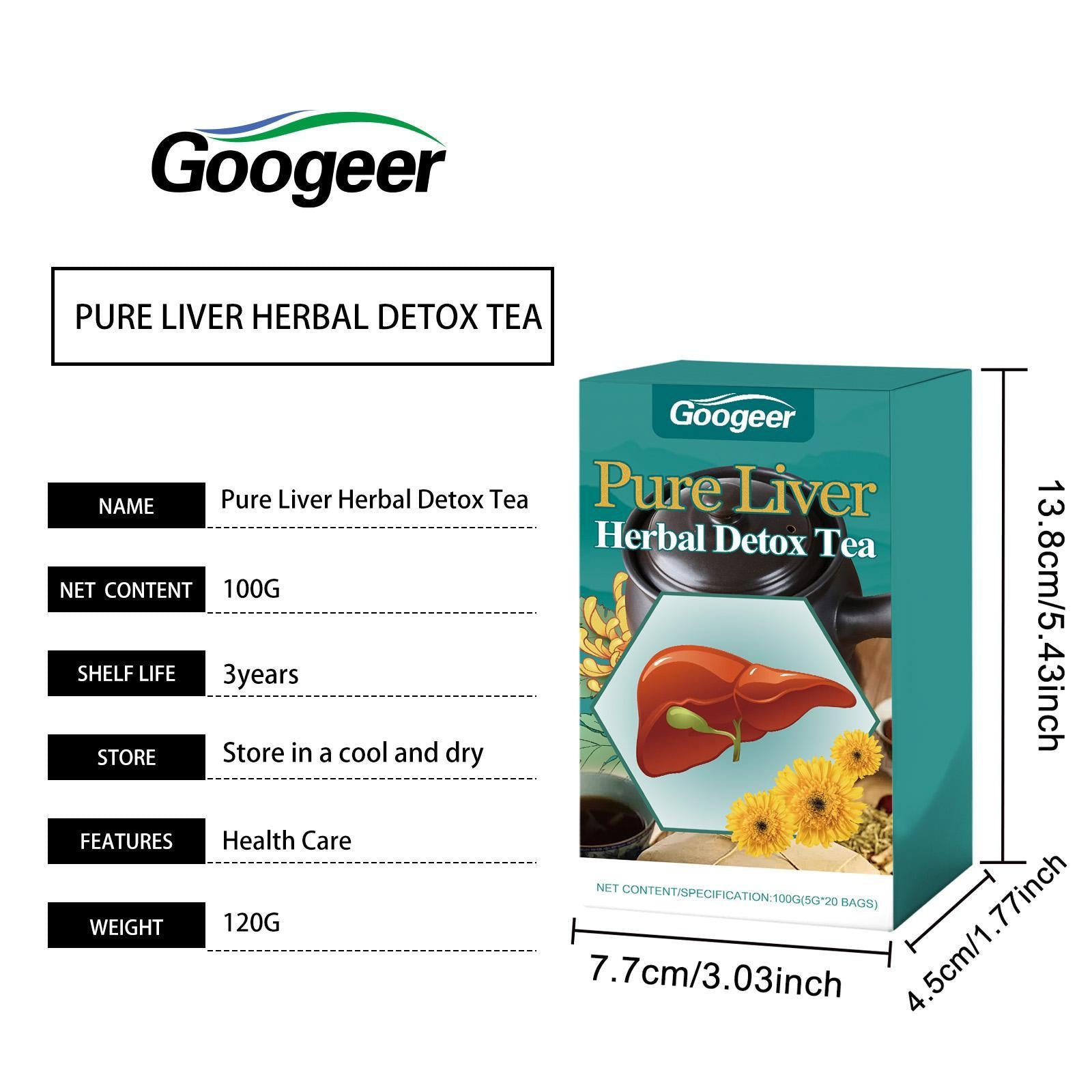 Gujjar Liver Herbal Detox Tea - image 4