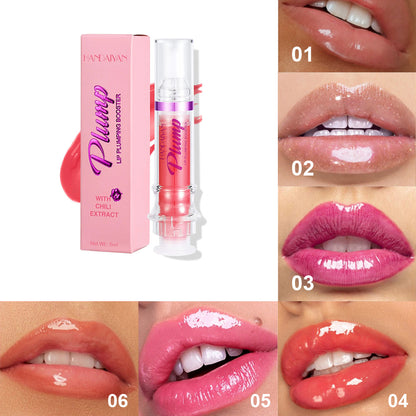 New Tube Lip Rich Lip Color Slightly Spicy Lip Honey Lip Glass Mirror Face Lip Mirror Liquid Lipstic