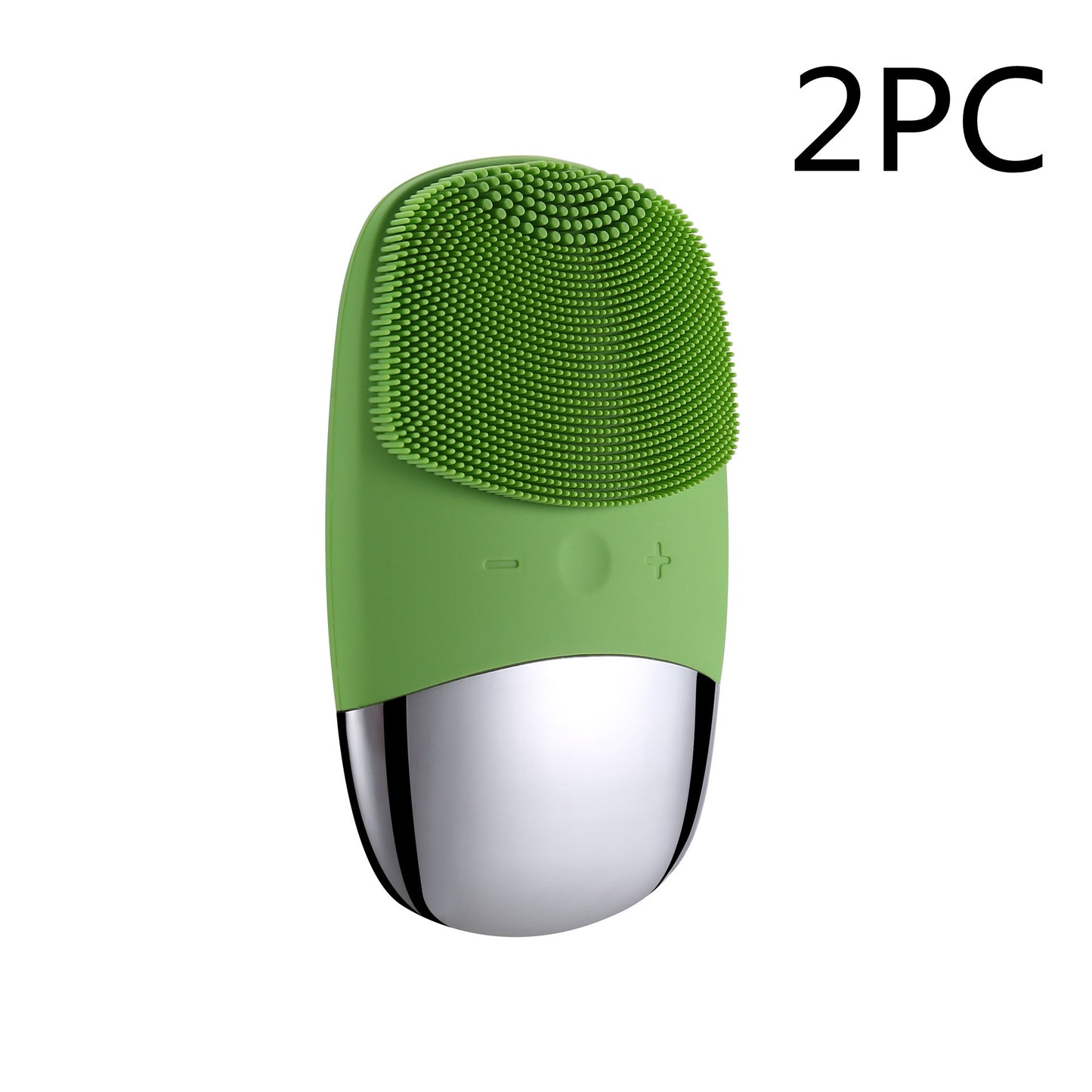 Mini Silicone Electric Face Cleansing Brush Electric Facial Cleanser Facial Cleansing Brush Skin Massager Skin Care Tool - image 3